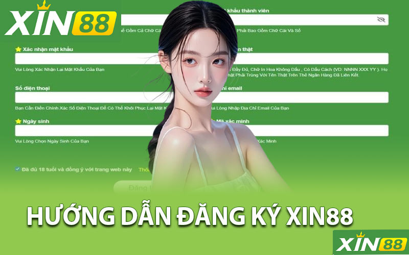 Hướng dẫn các bước đăng ký xin88 nhanh chóng