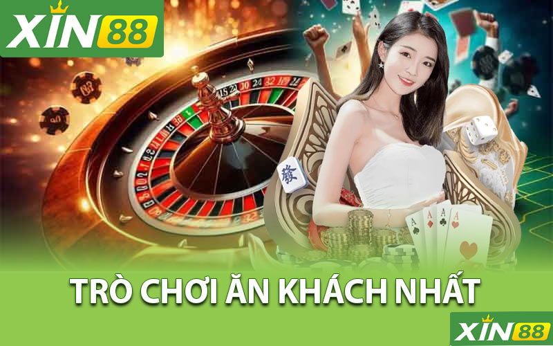 Sảnh trò chơi ăn khách nhất tại sảnh casino xin88