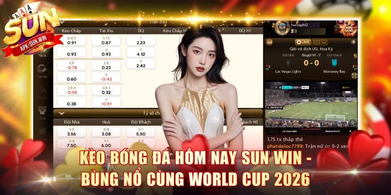Kèo Bóng Đá Hôm Nay Sun Win - Bùng Nổ Cùng World Cup 2026 1 Kèo Bóng Đá